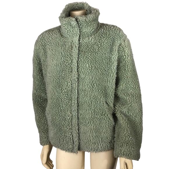 PacSun Daisy Street Sherpa Teddy Jacket size M/L - Picture 2 of 13